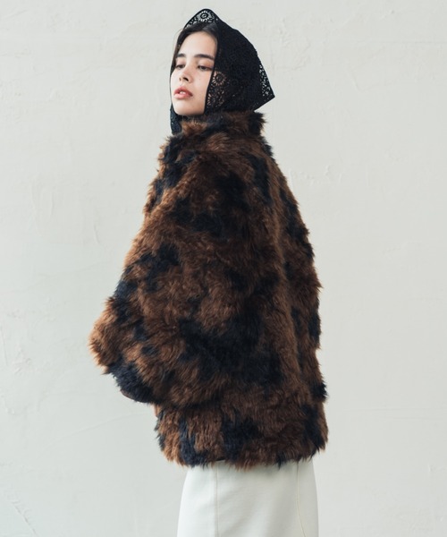 ORIENT MILLINERY ブルゾン アウター VINTAGE LIKE COW FUR BLOUSON