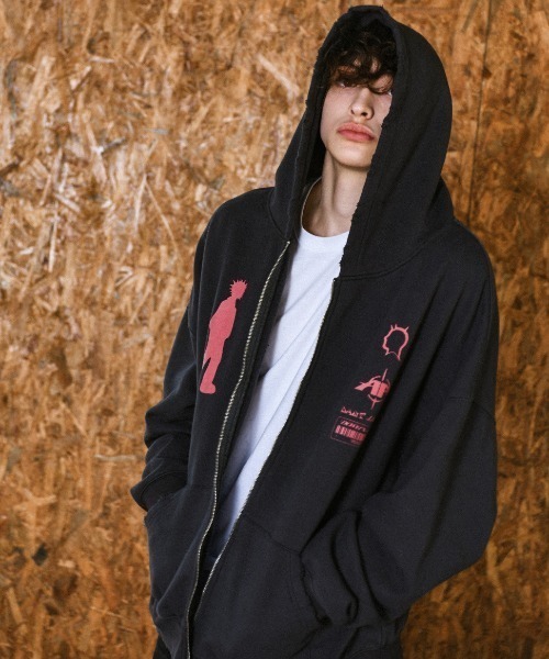 24aw BIO wear ダブルジップパーカー