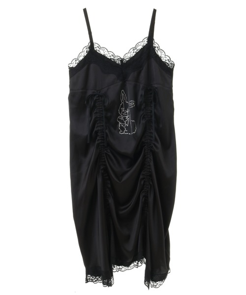 Candy Stripper ワンピース RHINESTONE BUNNY LINGERIE ドレス