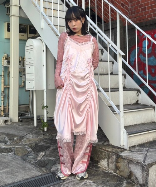週末限定セール【美品】Candy stripperワンピース ピンク Candy Stripper CANDYS ロゴシャツワンピース - メルカリ