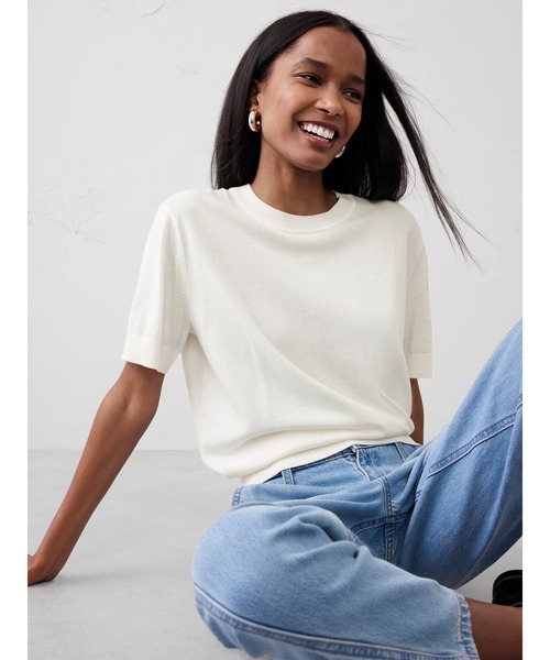 bananaoreさん専用 BANANA REPUBLIC ニット セーター FACTORY STORE ショート