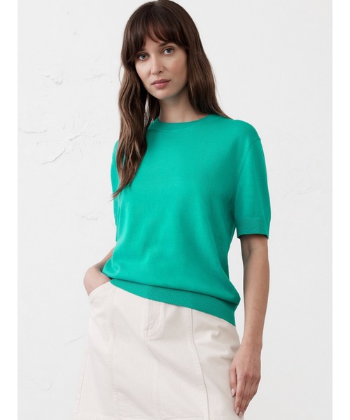 ニット セーター BANANA REPUBLIC FACTORY STORE　　ショートスリーブ セーター レディース BANANA REPUBLIC ニット セーター FACTORY STORE ショート