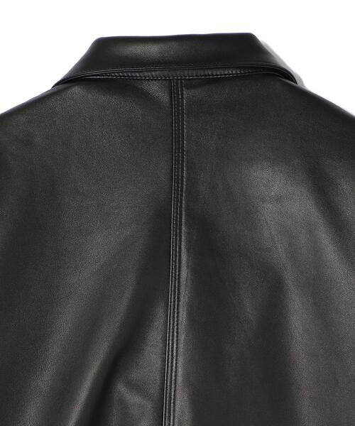 革ジャン ライダース Schott/ショット/LAMB LEATHER COVERALL JACKET/ラムレザー カバーオール ジャケットの画像
