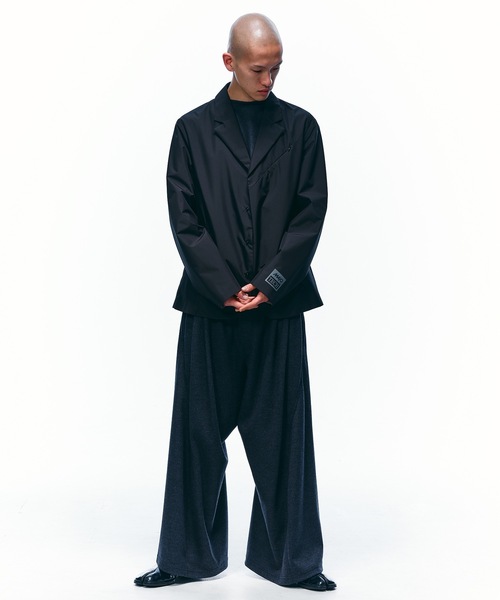 JieDa（ジエダ） スラックス WIDE TUCK WOOL PANTS メンズ レディース
