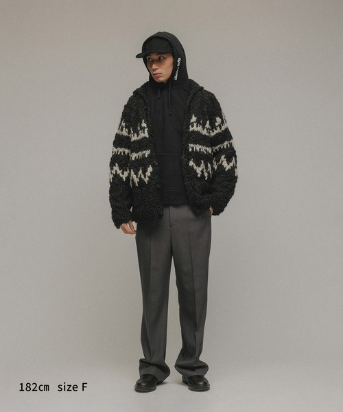 M TO R（ムウトアール） ニットカーディガン FREE ブラック レディース