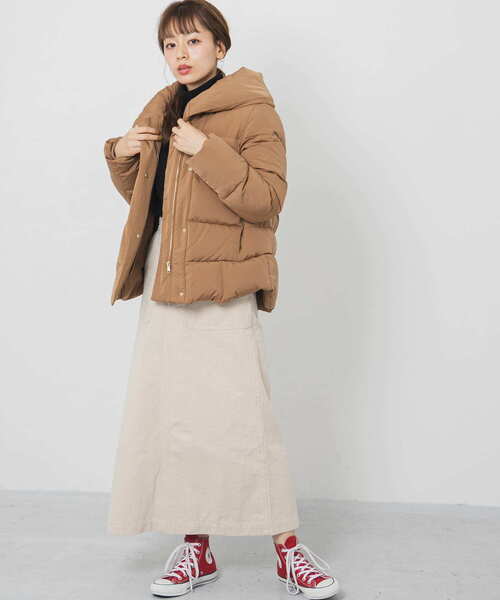 URBAN RESEARCH Sonny Label ダウンジャケット 38 ブラウン レディース