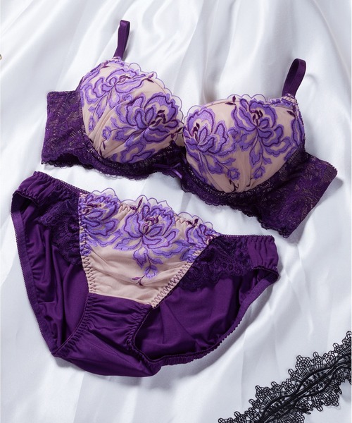 Dolce Fiora（ドルチェ フィオラ） ブラジャー ショーツセット 「脇高