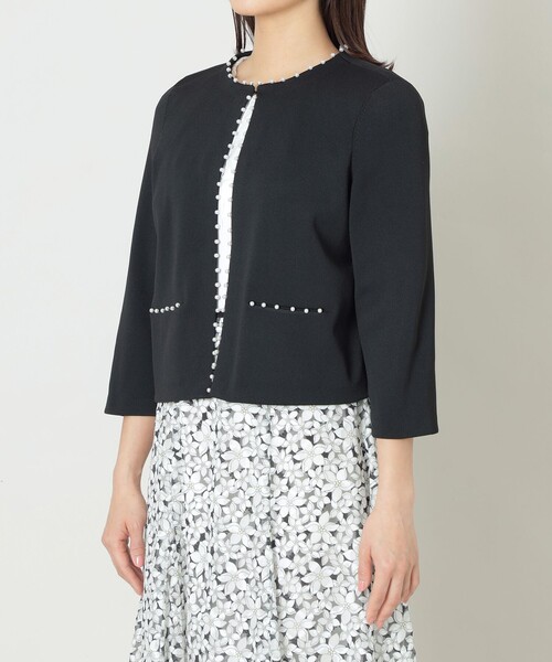 TO BE CHIC（トゥー ビー シック） カーディガン パールニット