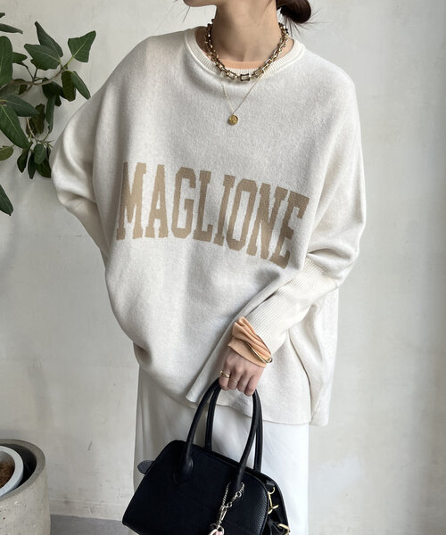 DouDouニット DouDou ニット セーター 前後2WAYラメニットタンク レディース