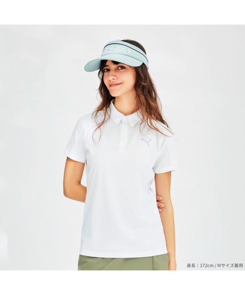 ポロシャツ ポロ PUMA プーマ ウィメンズ ゴルフ PF テック ライン 半袖 ポロシャツ レディース PUMA ポロシャツ ポロ プーマ ウィメンズ ゴルフ PF テック