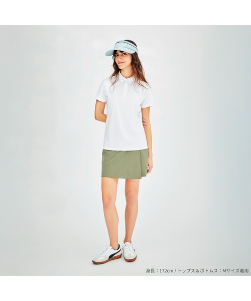 ポロシャツ ポロ PUMA プーマ ウィメンズ ゴルフ PF テック ライン 半袖 ポロシャツ レディース PUMA ポロシャツ ポロ プーマ ウィメンズ ゴルフ PF テック