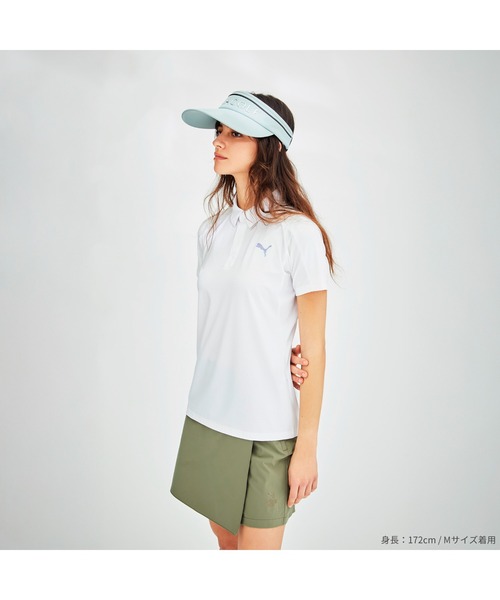 ポロシャツ ポロ PUMA プーマ ウィメンズ ゴルフ PF テック ライン 半袖 ポロシャツ レディース PUMA ポロシャツ ポロ プーマ ウィメンズ ゴルフ PF テック