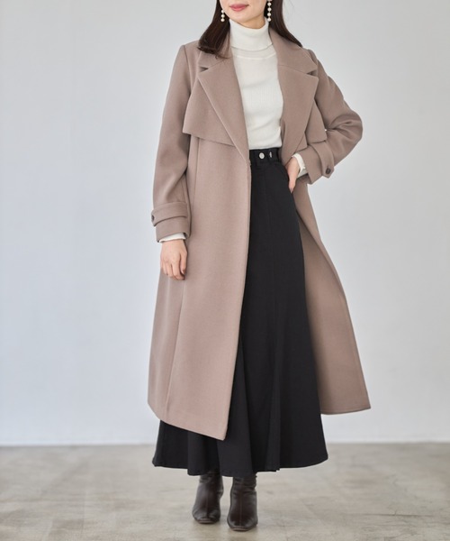 【お値下げしました】tocco closet(トッコクローゼット) コート tocco closet（トッコ クローゼット） コート M アイボリー レディース