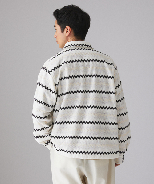 EDIFICE コート ジャケット E.Russell Border Zip Blouson
