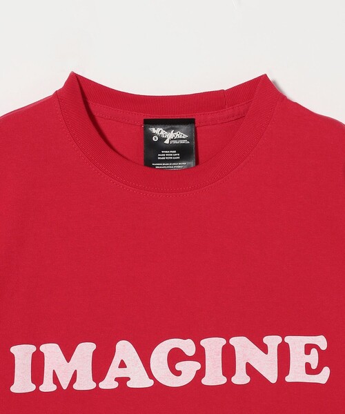 tシャツ WORN FREE:ARTIST T-SHIRTS(FR) レディース WORN FREE tシャツ 「WORN FREE」プリント Tシャツ レディース