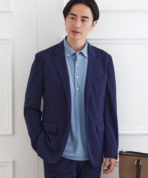 Chaco様ネイビー38翌日発送 TAKEO KIKUCHI ポロシャツ 「接触冷感/ONOFF」ビズ メンズ