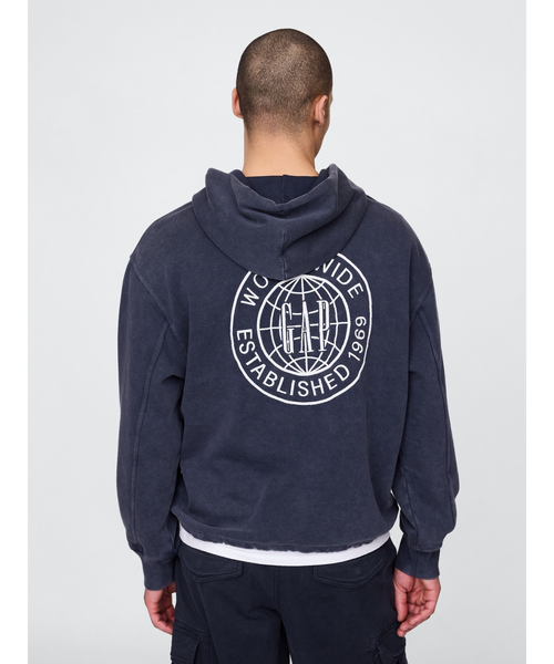 GAPロゴパーカー GAP パーカー GapHeritage GAPロゴ メンズ レディース