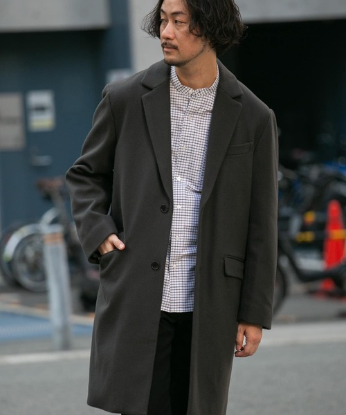 URBAN RESEARCH ROSSO MEN 「URBAN MEN」 チェスターコート LARGE モカ