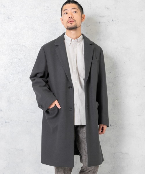 URBAN RESEARCH ROSSO MEN 「URBAN MEN」 チェスターコート LARGE モカ