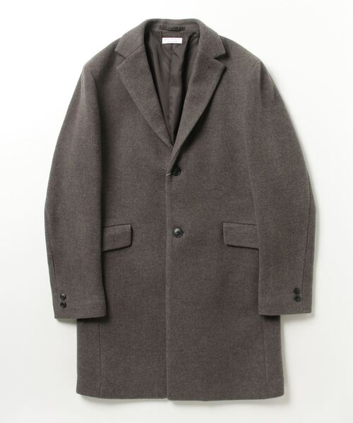 BEAUTY＆YOUTH UNITED ARROWS チェスターコート L モカ メンズ
