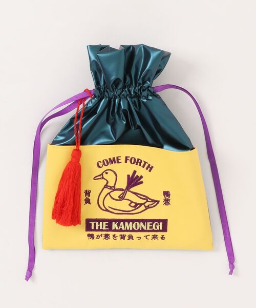カヤ ポーチ 「カヤ」ことわざ巾着ポーチ レディース メンズ