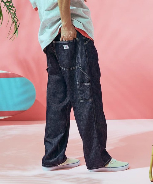EDWIN インテリア EDWIN（エドウィン） ワイドパンツ ジーンズ ワイドペインター デニム