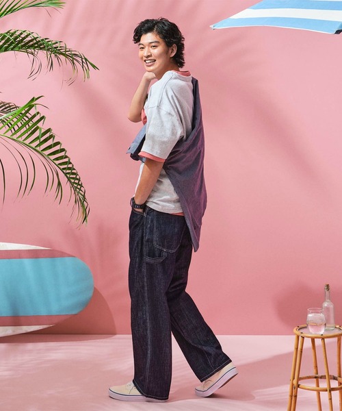EDWIN（エドウィン） ワイドパンツ ジーンズ ワイドペインター デニム