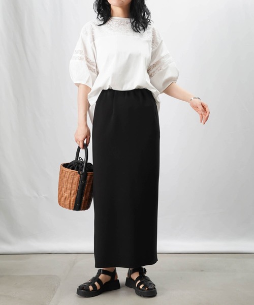 LADY LUCK LUCA tシャツ LC/LLL レースライン袖TOPS レディース