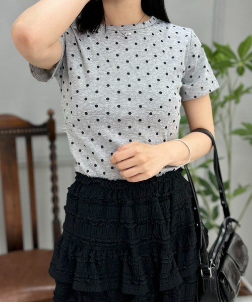 tシャツ 半袖 キャンディドットTシャツ レディース : ZOZOTOWN Yahoo