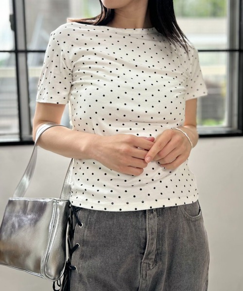 tシャツ 半袖 キャンディドットTシャツ レディース : ZOZOTOWN Yahoo