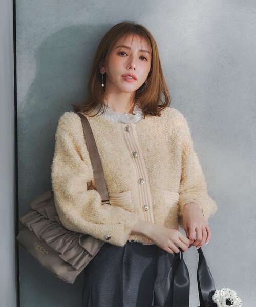 TOCCA（トッカ） ショルダーバッグ バッグ FRILL POCHETTE ポシェット