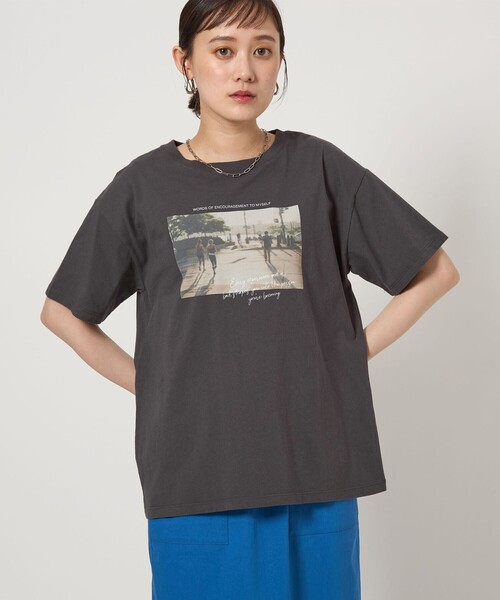 green label relaxing tシャツ 「WEB限定」「at ease」フォト