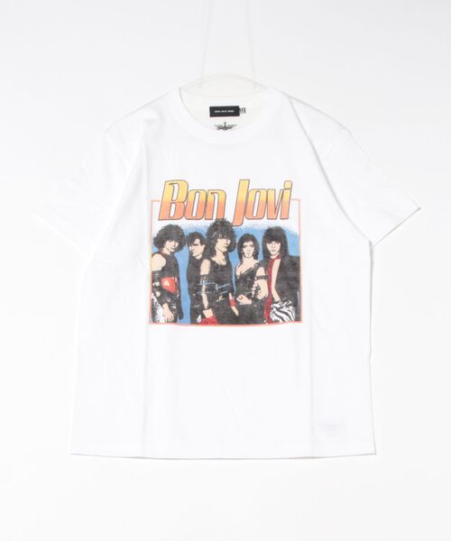 ☆お値下げ！未使用！BON JOVI Tシャツ Lサイズ 日本ツアー 1995 BON JOVI】 バンドTシャツ ロックTシャツ BON JOVI CROSSROAD