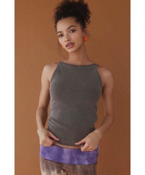 Wellness Pigment Dyed Tank Top/ウェルネス ウォッシュドカラー