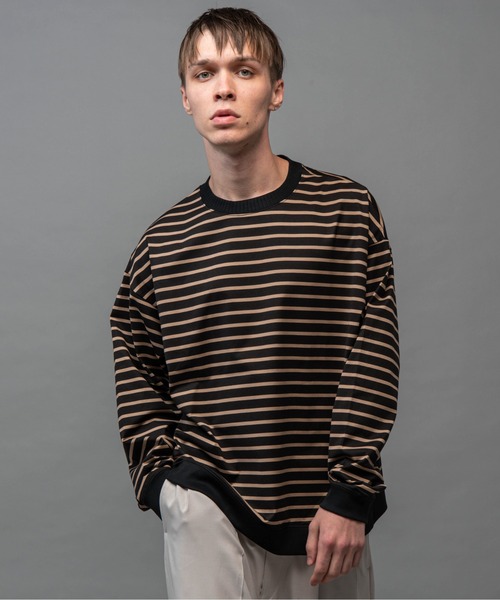 「MR.OLIVE」 長(zhǎng)袖Tシャツ MEDIUM ブラック メンズ