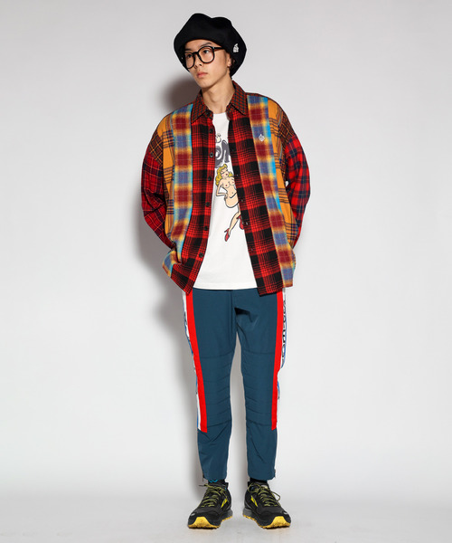 ALDIES（アールディーズ） シャツ Switch Wide Nel Shirts / スイッチ