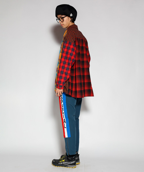 ALDIES（アールディーズ） シャツ Switch Wide Nel Shirts / スイッチ