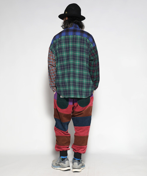 ALDIES（アールディーズ） シャツ Switch Wide Nel Shirts / スイッチ