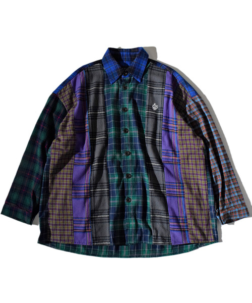 ALDIES（アールディーズ） シャツ Switch Wide Nel Shirts / スイッチ
