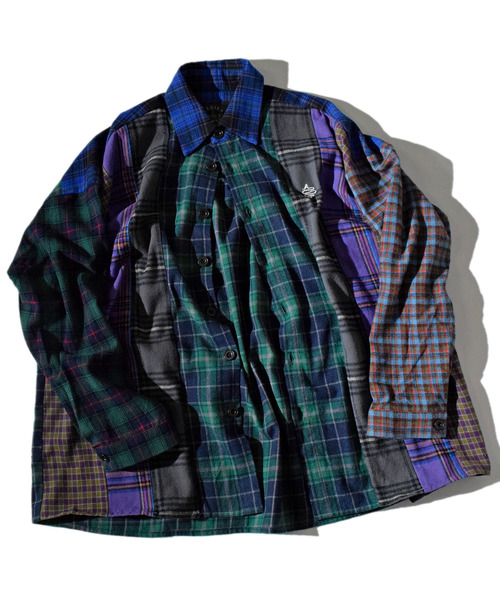 ALDIES（アールディーズ） シャツ Switch Wide Nel Shirts / スイッチ