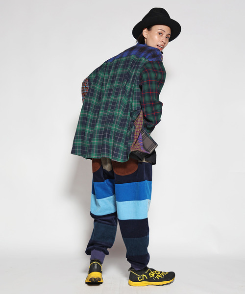 ALDIES（アールディーズ） シャツ Switch Wide Nel Shirts / スイッチ