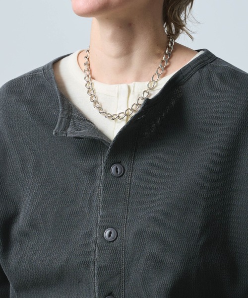 kha:ki tシャツ 「KHA:KI / カーキ」HONEYCOMB CARDIGAN