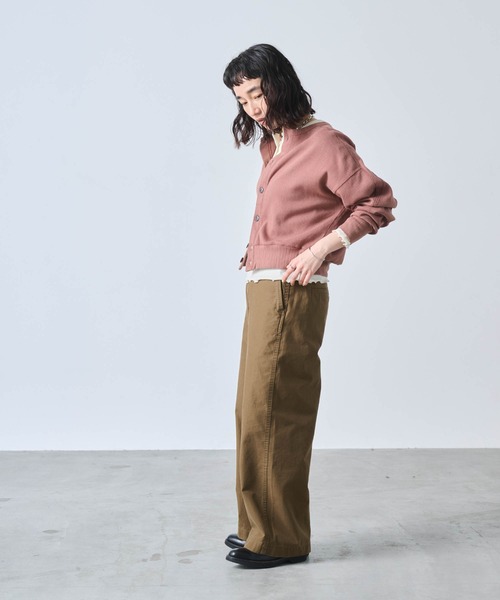 kha:ki tシャツ 「KHA:KI / カーキ」HONEYCOMB CARDIGAN