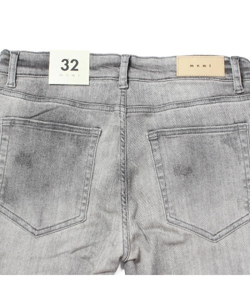 mnml（ミニマル） ジーンズ 「mnml」X284 MOTO SKINNY DENIM 「I