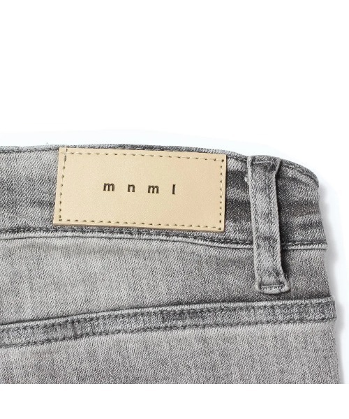mnml（ミニマル） ジーンズ 「mnml」X284 MOTO SKINNY DENIM 「I