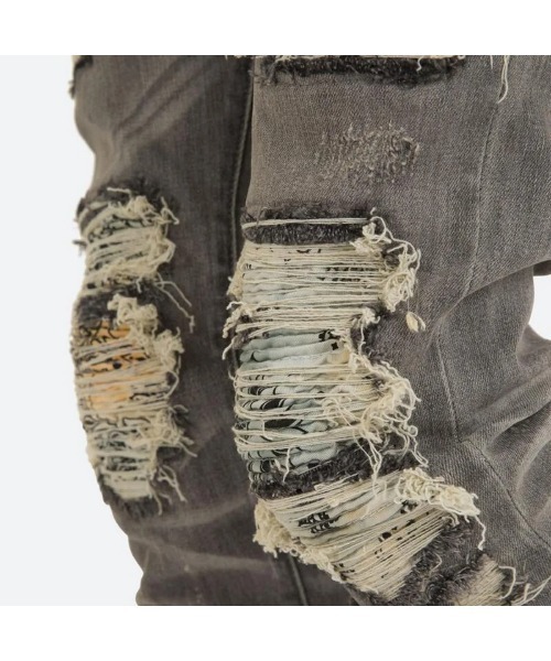 完売品MNML ミニマル X284 MOTO SKINNY DENIM [I] mnml』 