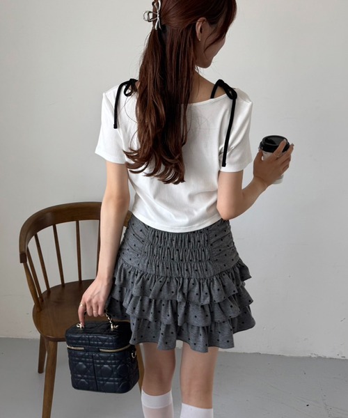 one after another NICE CLAUP tシャツ 「WEB限定」レイヤード