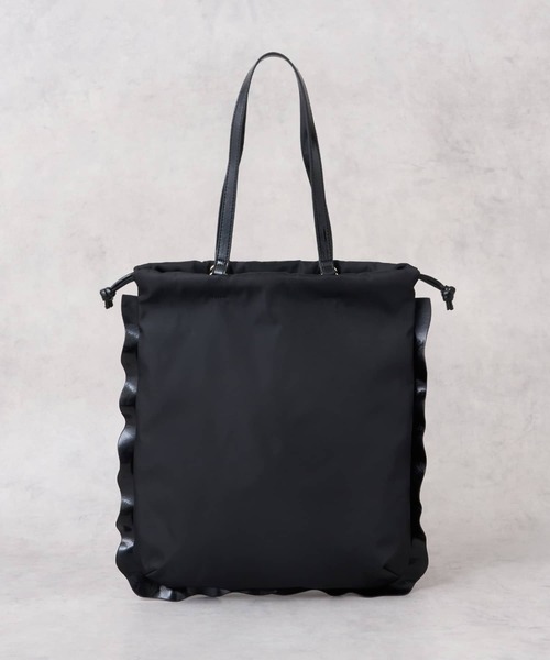 LANVIN en Bleu トートバッグ コンビフリルドロストトートバッグ