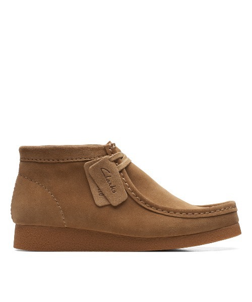 Clarks（クラークス） モカシンブーツ UK9 ブラウン メンズ : ZOZOTOWN