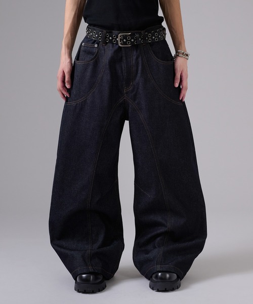 ANDER HUNK ジーンズ 13oz Rigid Curve Denim / 13オンス